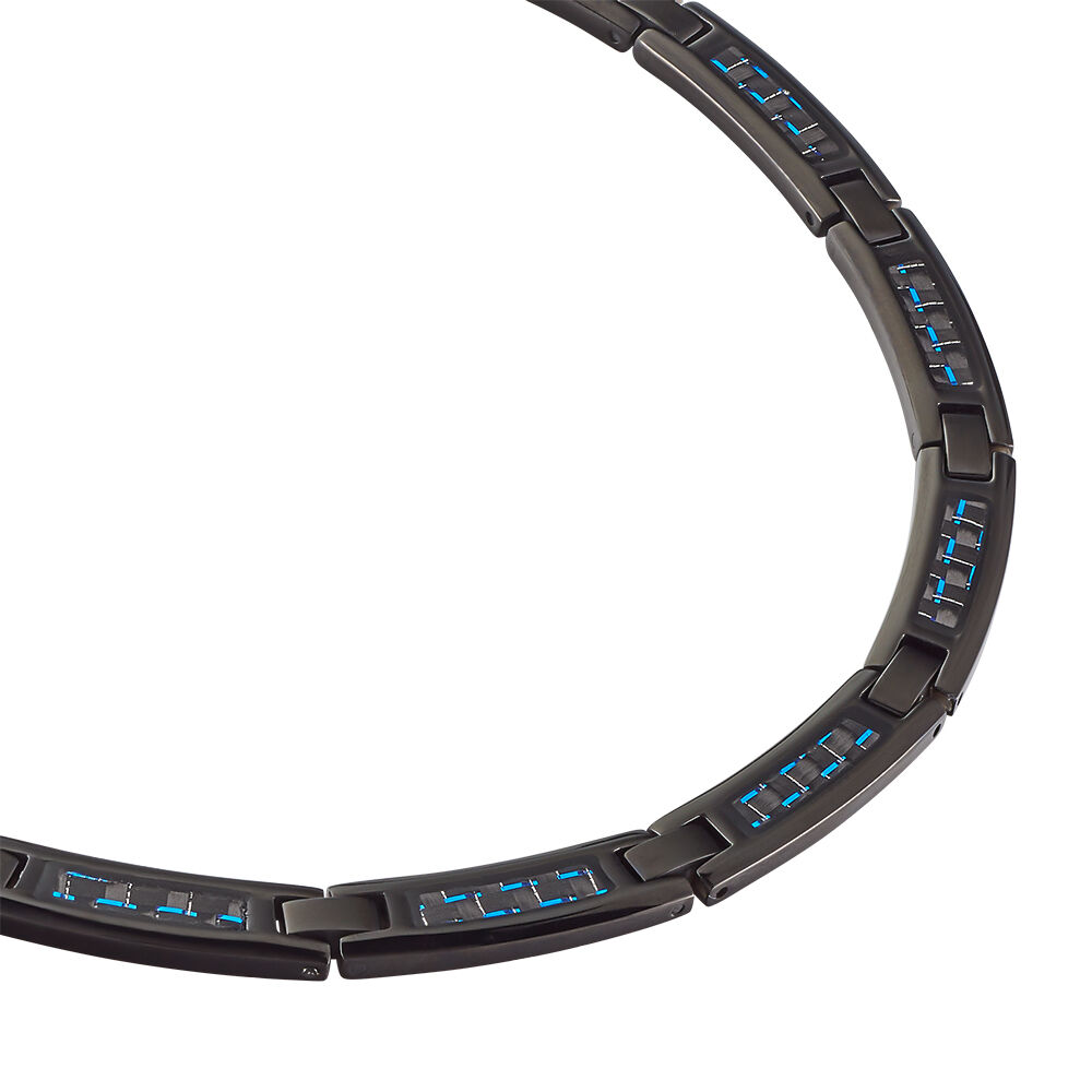 Collier Phebus Him Casual Acier Noir - Colliers Homme | Marc Orian