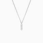 Collier Evdokia Argent Blanc Oxyde De Zirconium - Colliers avec pierres Femme | Marc Orian
