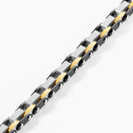 Bracelet M&eacute;tal Acier Tricolore - Bracelets cha&icirc;nes Homme | Marc Orian