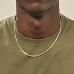Collier Capucin Or Jaune Maille Marine Plate - Chaines Homme | Marc Orian