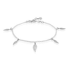 Bracelet Fabia Argent Blanc - Bracelets chaînes Femme | Marc Orian