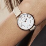 Montre Codhor Lena Blanc - Montres classiques Femme | Marc Orian