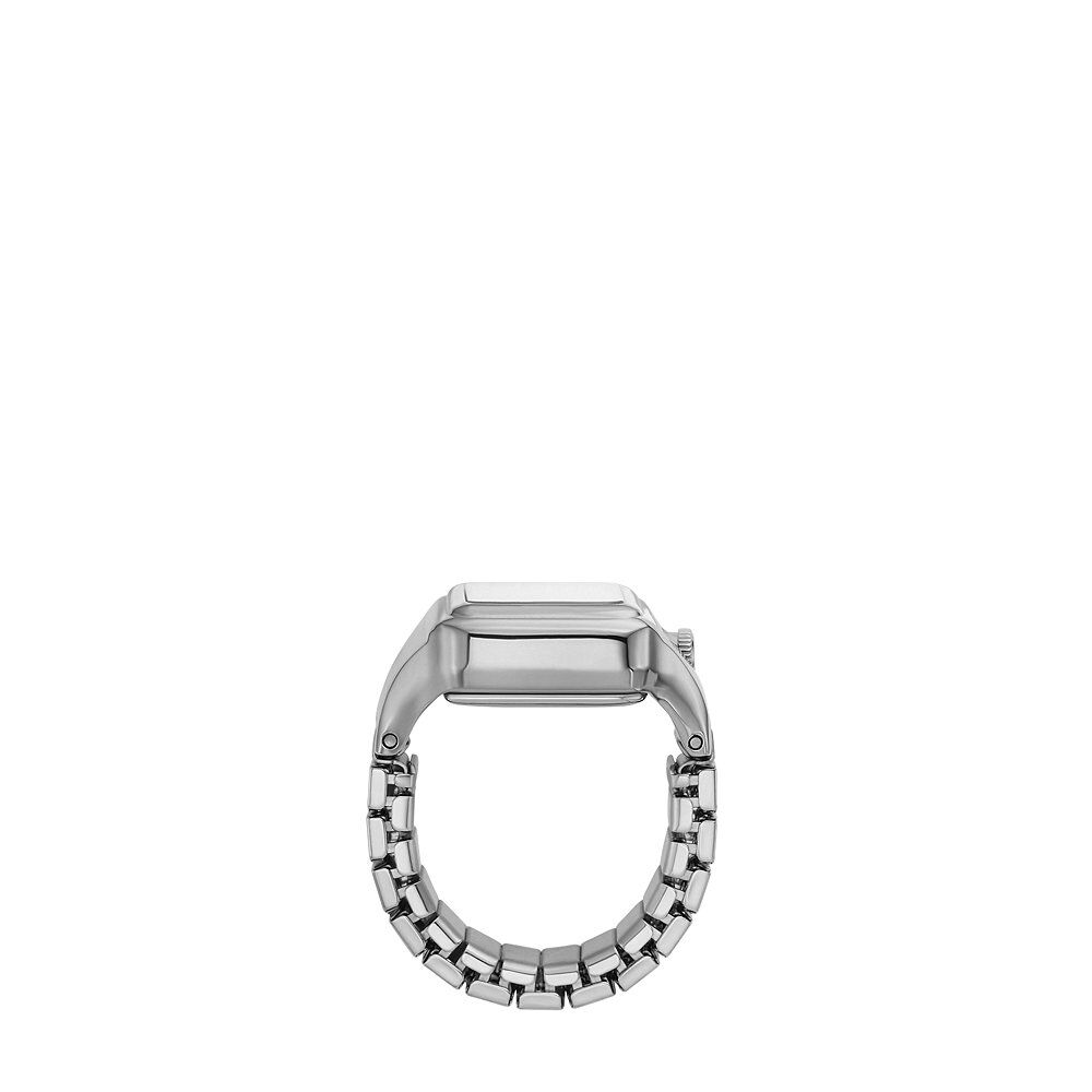 Montre Bague Fossil Raquel Watch Ring Argenté - Montres étanches Femme | Marc Orian