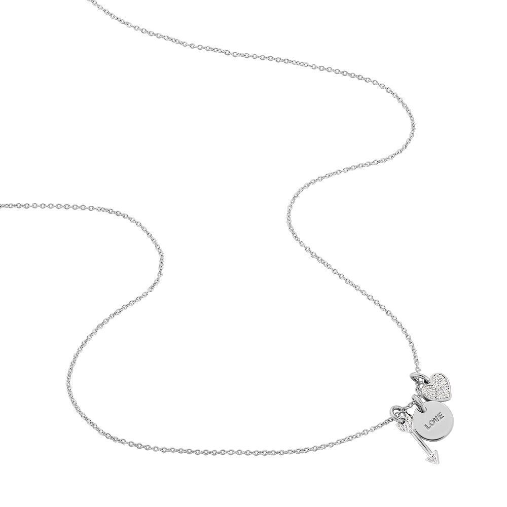 Collier Mayra Argent Blanc Oxyde De Zirconium - Colliers avec pierres Femme | Marc Orian