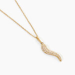 Pendentif Edmondine Or Jaune Oxyde De Zirconium - Pendentifs Femme | Marc Orian