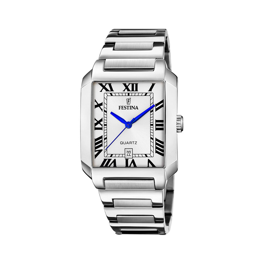 Montre Festina On The Square Blanc - Montres étanches Homme | Marc Orian