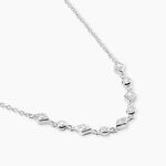 Collier Mascaret Argent Blanc Oxyde De Zirconium - Colliers avec pierres Femme | Marc Orian
