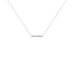 Collier Teressa Argent Blanc - Colliers fantaisie Femme | Marc Orian