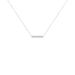 Collier Teressa Argent Blanc - Colliers fantaisie Femme | Marc Orian