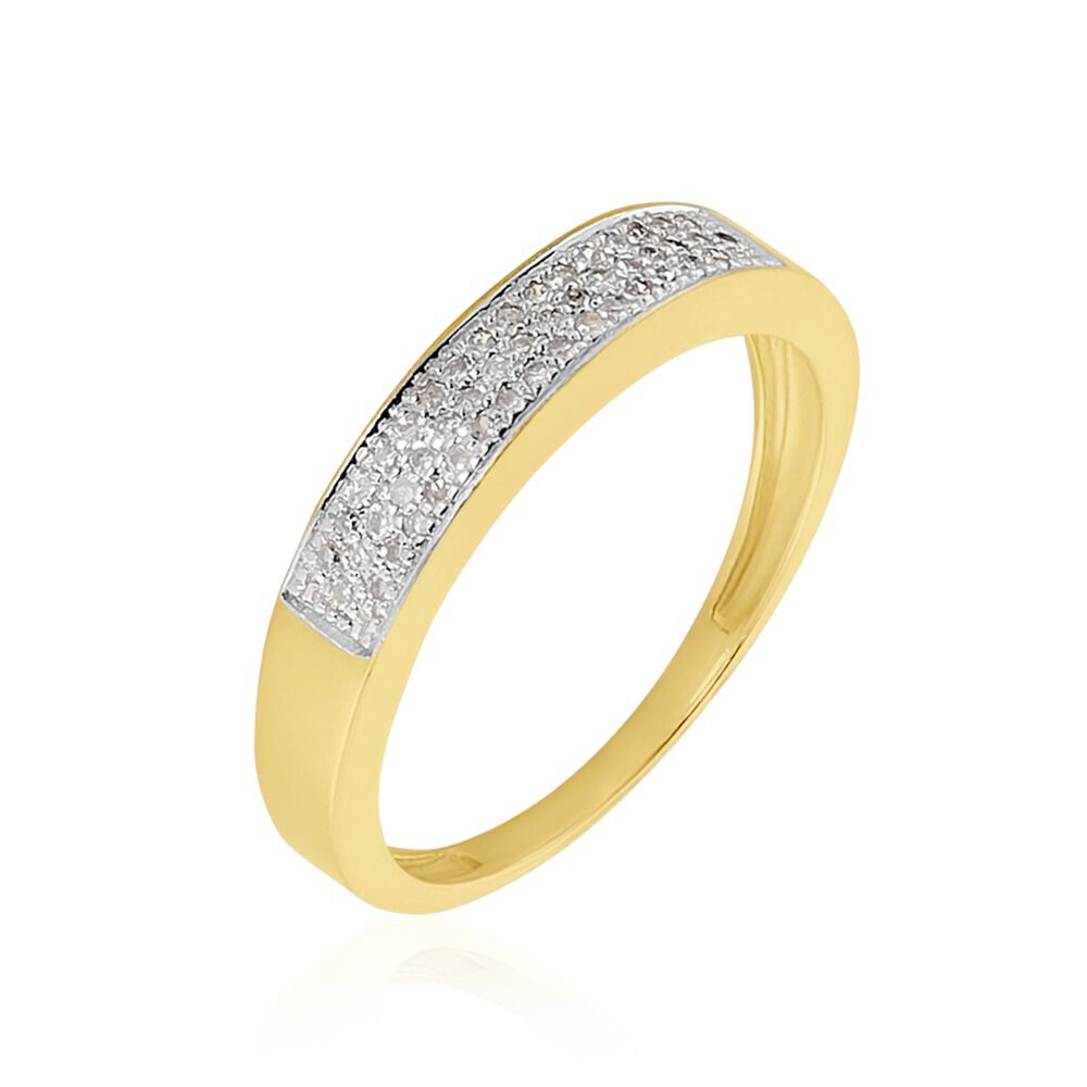 Bagues en Jaune avec Diamant Marc Orian