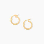 Cr&eacute;oles Xanthia Or Jaune - Cr&eacute;oles Femme | Marc Orian