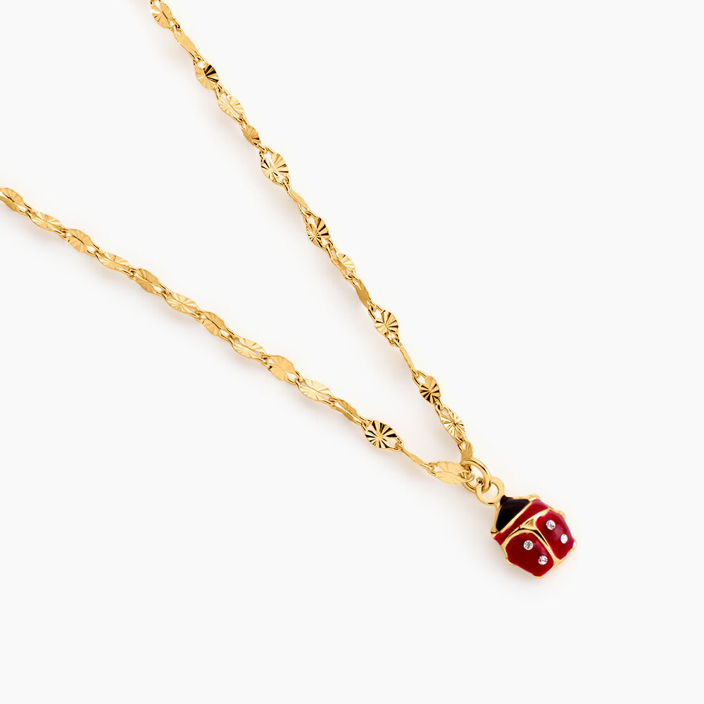 Collier Deena Argent Dor&eacute; A L'Or 750/1000 - Colliers ete Enfant | Marc Orian