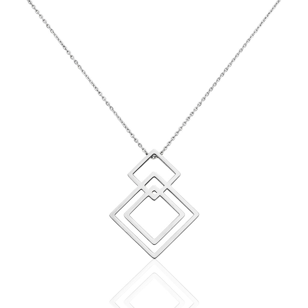 Collier Violetka Acier Blanc - Colliers fantaisie Femme | Marc Orian