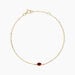 Bracelet Opeyemi Or Jaune Rubis Diamant - Bracelets chaînes Femme | Marc Orian
