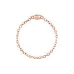 Bague Chaine Madalyn Argent Rose Oxyde De Zirconium - Bijoux fantaisie Femme | Marc Orian