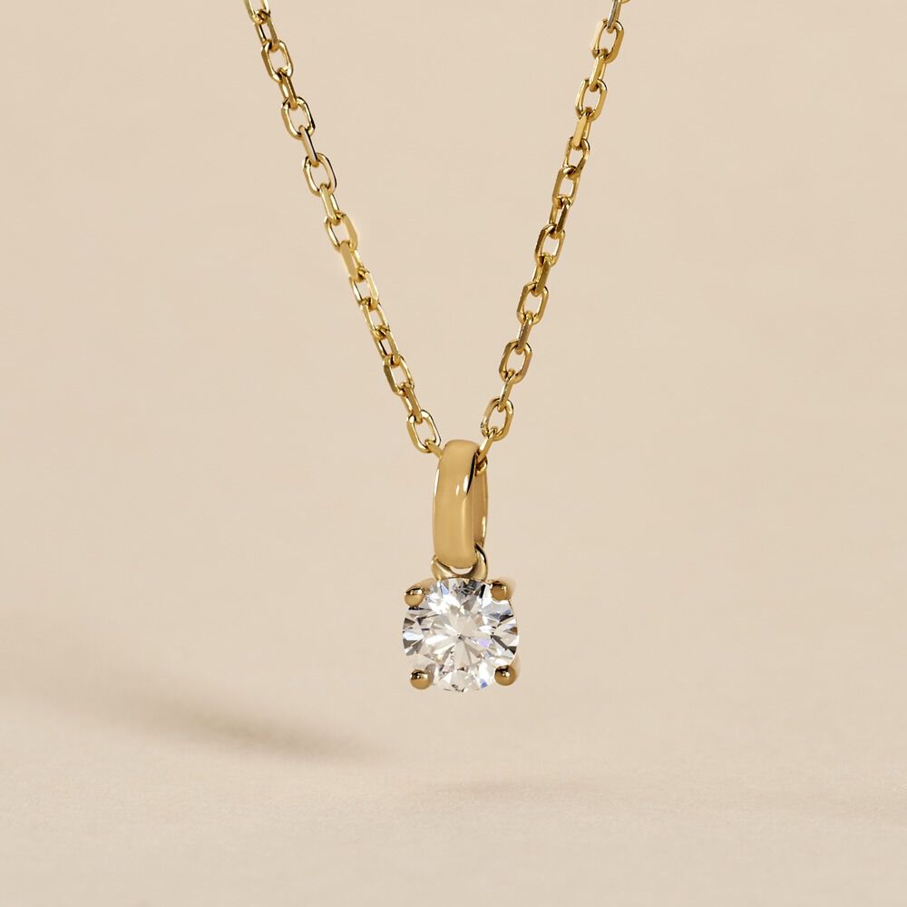 Pendentif Aphrodite Or Jaune Diamant - Pendentifs Femme | Marc Orian