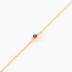 Bracelet Poem Argent Jaune Tourmaline Oxyde De Zirconium - Bracelets fantaisie Femme | Marc Orian