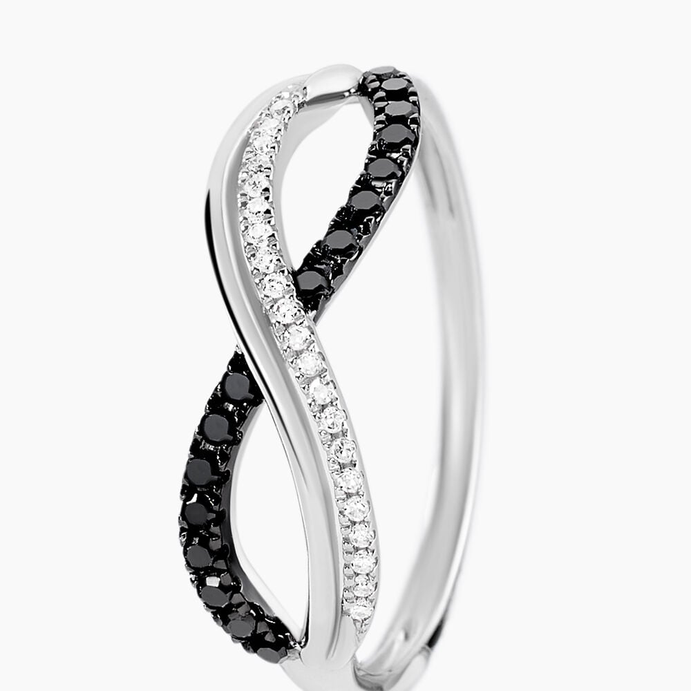 Bague Rejane Or Blanc Diamant - Parures de mariage Femme | Marc Orian