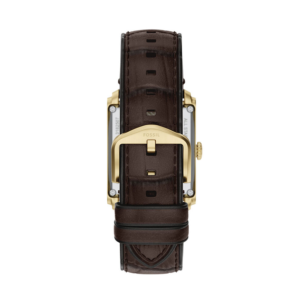 Montre Fossil Carraway Automatic Marron - Montres automatiques Homme | Marc Orian
