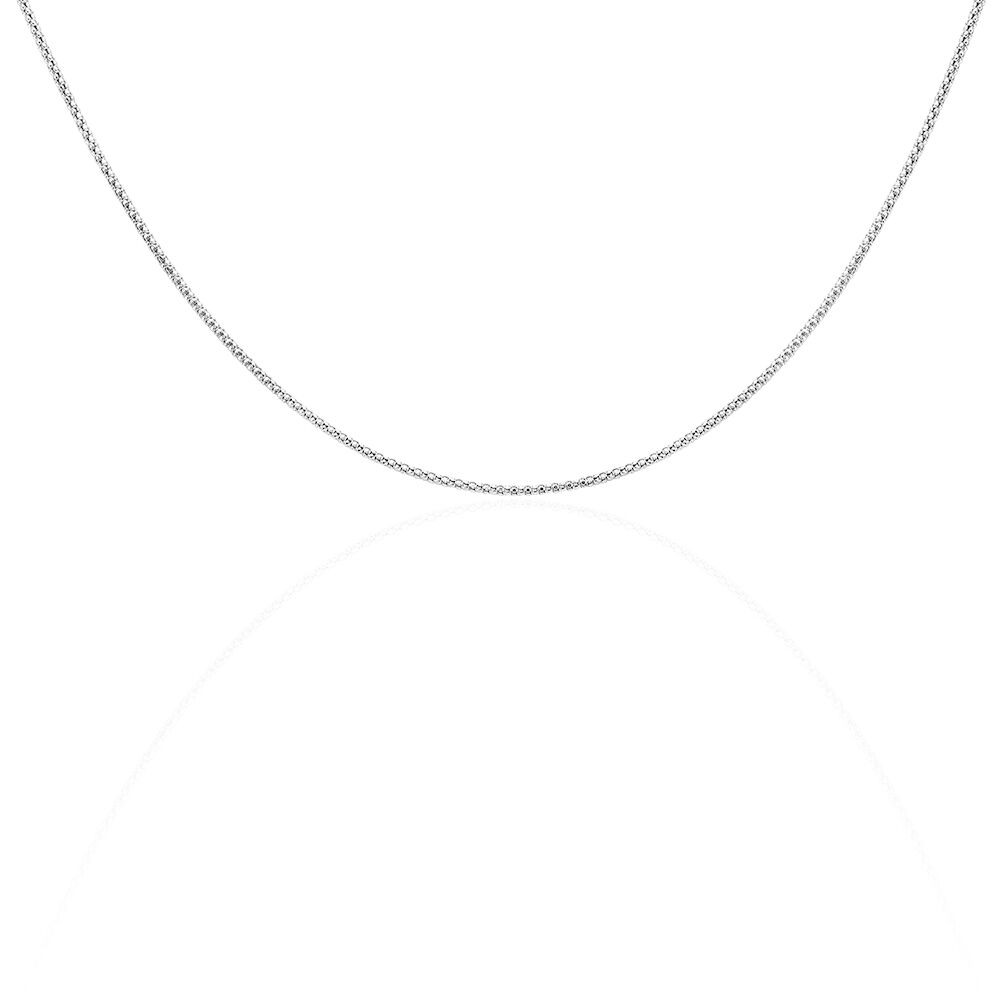 Collier Nahila Argent Blanc - Chaines Femme | Marc Orian