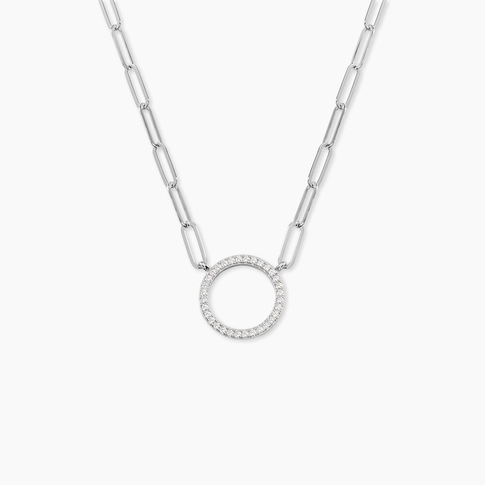 Collier Argent Sadoc Oxydes De Zirconium - Colliers avec pierres Femme | Marc Orian
