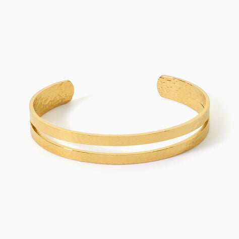 Jonc Ruka Acier Jaune - Bijoux fantaisie Femme | Marc Orian