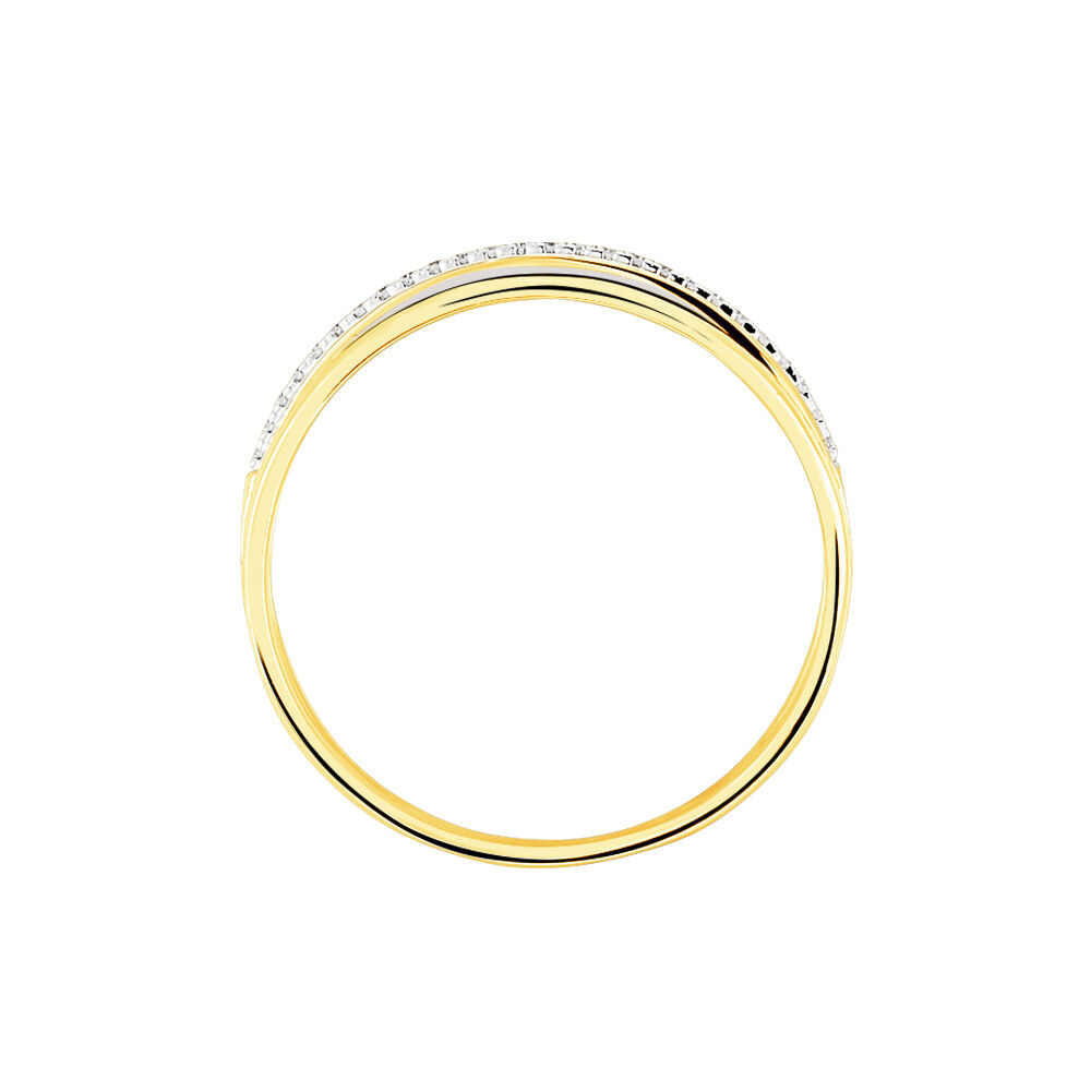 Bague Calia Or Jaune Diamant - Bagues pierres précieuses Femme | Marc Orian