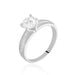 Bague Solitaire Mercan Argent Blanc Oxyde De Zirconium - Solitaires Femme | Marc Orian