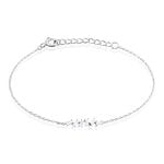 Bracelet Adonia Argent Blanc Oxyde De Zirconium - Bracelets fantaisie Femme | Marc Orian