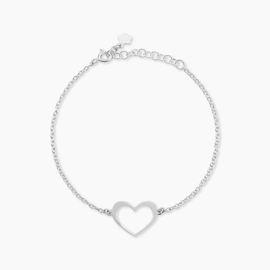 Bracelet Cosima Argent Blanc - Bracelets chaînes Femme | Marc Orian
