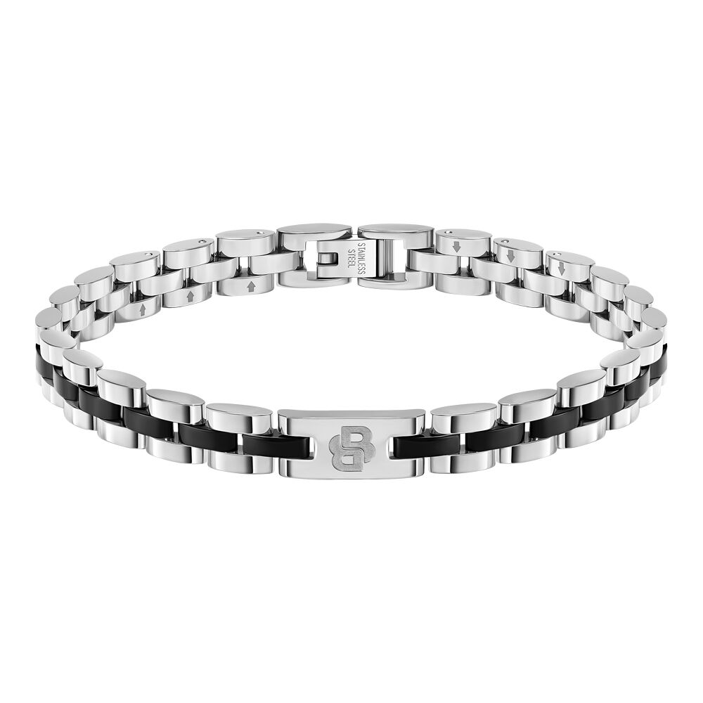 Bracelet Boss Archer Acier Bicolore - Bracelets cha&icirc;nes Homme | Marc Orian
