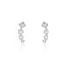 Boucles D'oreilles Puces Argent Blanc Seiko Oxyde De Zirconium - Puces Femme | Marc Orian