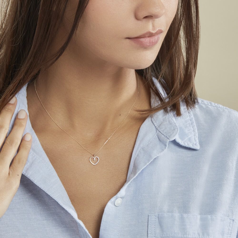 Collier Rhodia Or Jaune Diamant - Colliers avec pierres Femme | Marc Orian