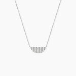 Collier Katia Argent Blanc Oxyde De Zirconium - Colliers avec pierres Femme | Marc Orian
