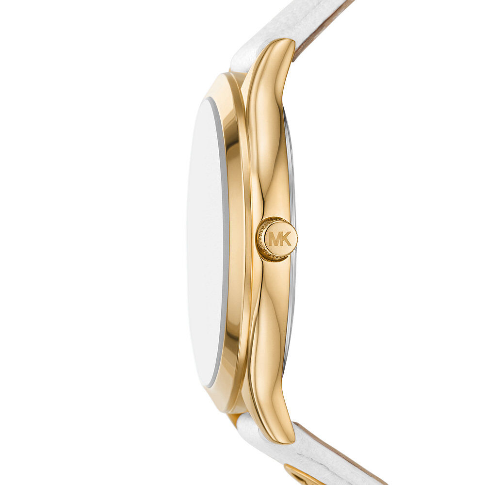 Montre Michael Kors Slim Runway Blanc - Montres étanches Femme | Marc Orian