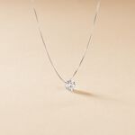 Collier Giulya Argent Blanc Oxyde De Zirconium - Colliers avec pierres Femme | Marc Orian