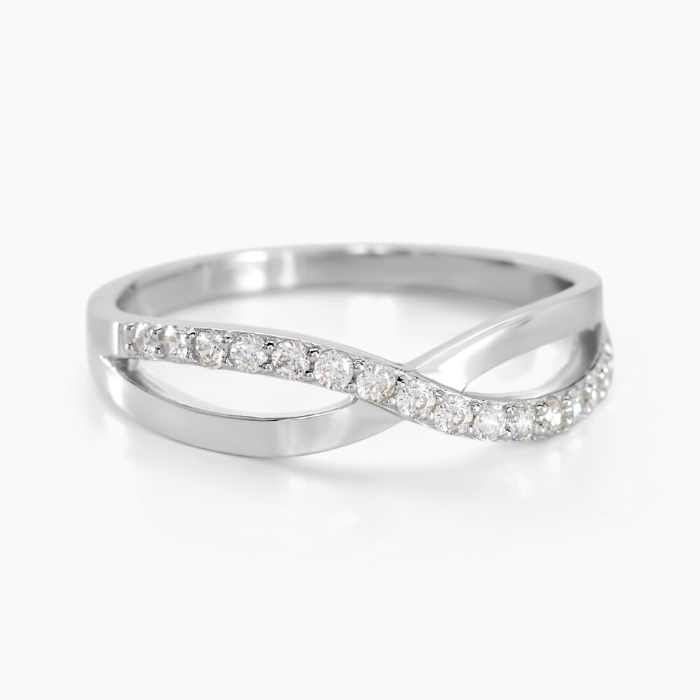 Bague Kassandre Argent Blanc Oxyde De Zirconium - Bijoux fantaisie Femme | Marc Orian