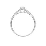 Bague Solitaire Or Blanc Nyala Diamants - Solitaires Femme | Marc Orian