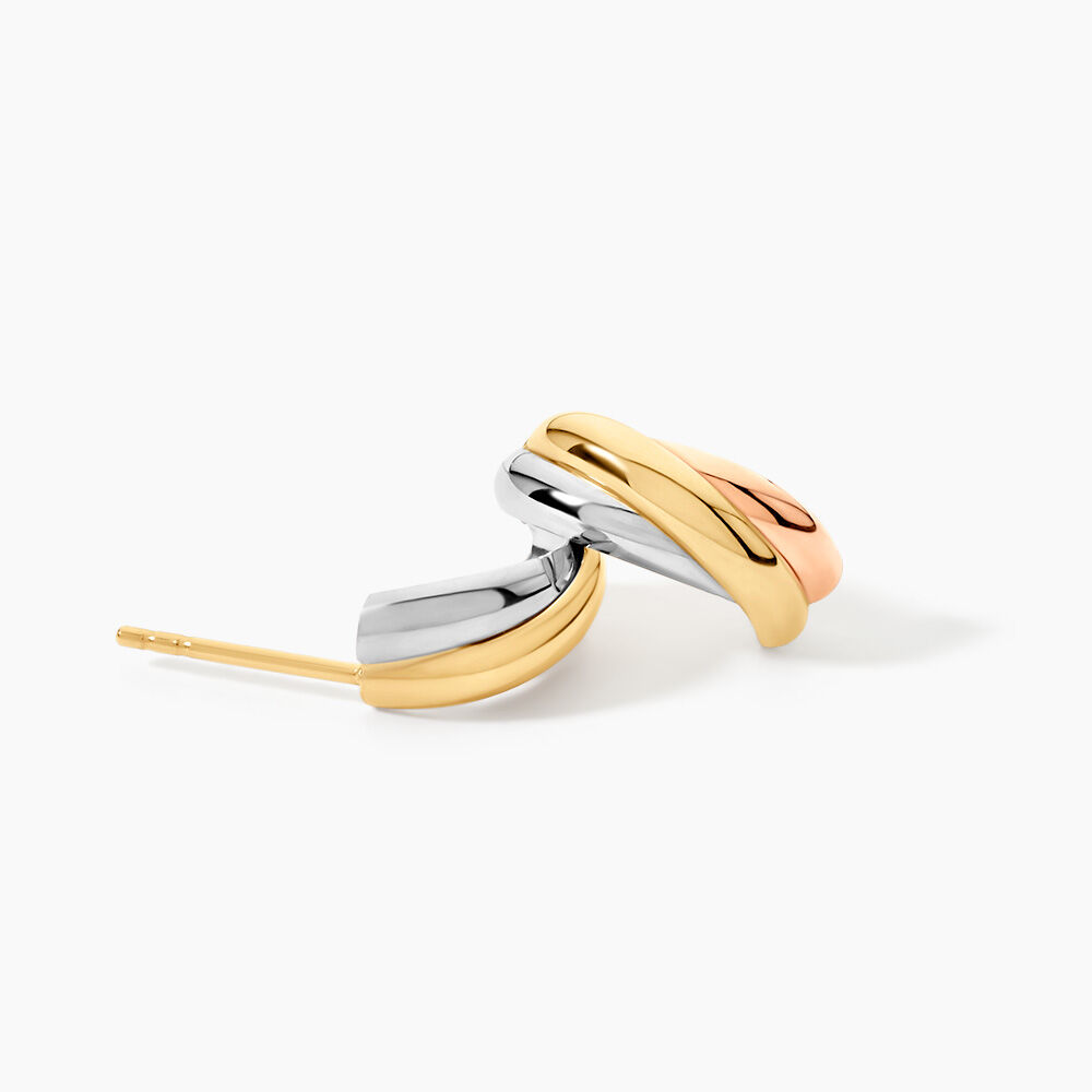 Cr&eacute;oles Igora Or Tricolore - Cr&eacute;oles Femme | Marc Orian