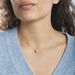 Collier Or Blanc Lydia Oxydes De Zirconium - Colliers avec pierres Femme | Marc Orian