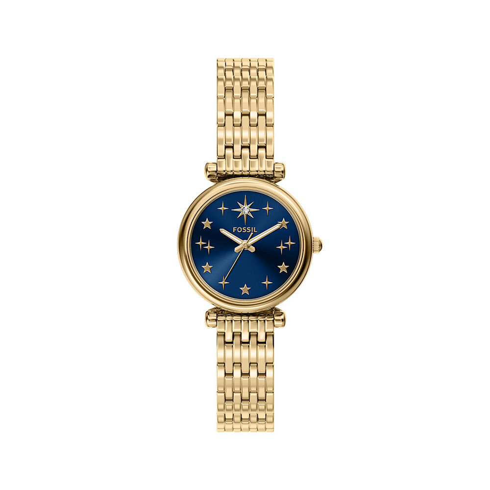 Montre Fossil Carlie Mini Bleu - Montres &eacute;tanches Femme | Marc Orian