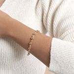 Bracelet Viperine Plaqu&eacute; Or Jaune - Bracelets fantaisie Femme | Marc Orian