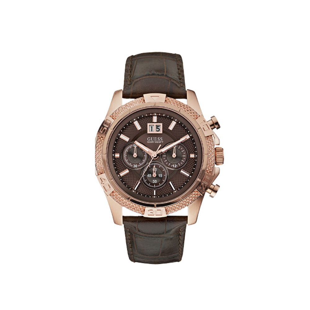 Montre Guess Phantom Marron - Montres étanches Homme | Marc Orian