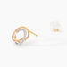 Boucles D'oreilles Puces Amaiur Or Tricolore Oxydes De Zirconium - Puces Femme | Marc Orian