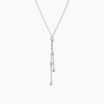 Collier Linda Argent Blanc - Colliers fantaisie Femme | Marc Orian