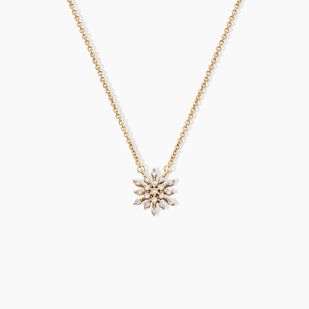 Collier Plaqu&eacute; Or Lisha Oxyde De Zirconium - Colliers avec pierres Femme | Marc Orian