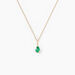 Collier Goutte Or Jaune Emeraude - Colliers avec pierres Femme | Marc Orian