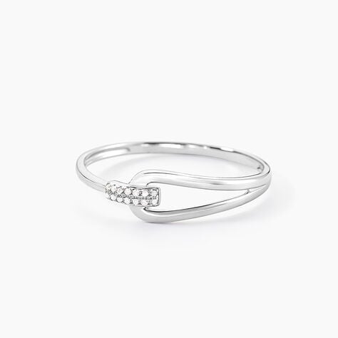 Bague Cyranna Or Blanc Diamant - Parures de mariage Femme | Marc Orian