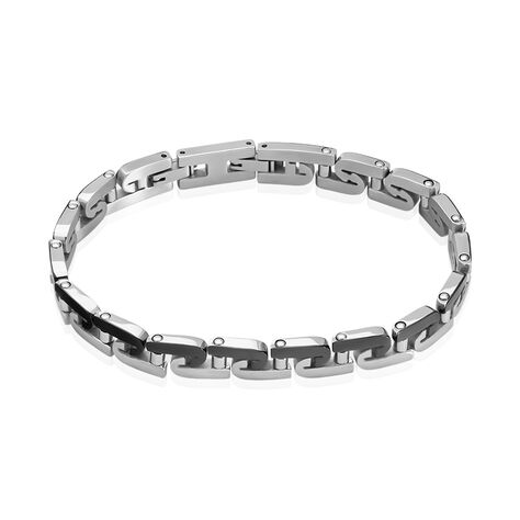 Bracelet Jourdan Wild Acier Blanc Et Noir - Bracelets Homme | Marc Orian