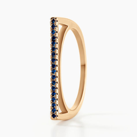 Bague Marika Plaqué Or Doré Pierre D'imitation - Bagues avec pierre Femme | Marc Orian